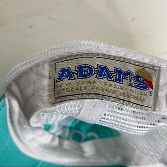 Adams COACH Aqua Mesh SnapBack Hat NWT - Picture 8 of 11